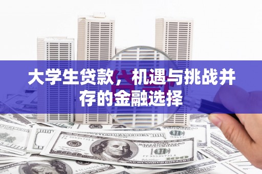 于田大学生贷款，机遇与挑战并存的金融选择