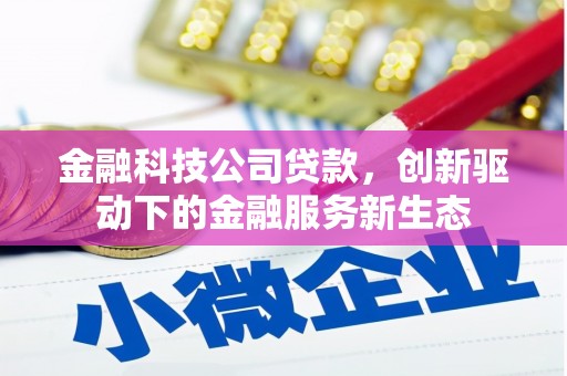 于田金融科技公司贷款，创新驱动下的金融服务新生态
