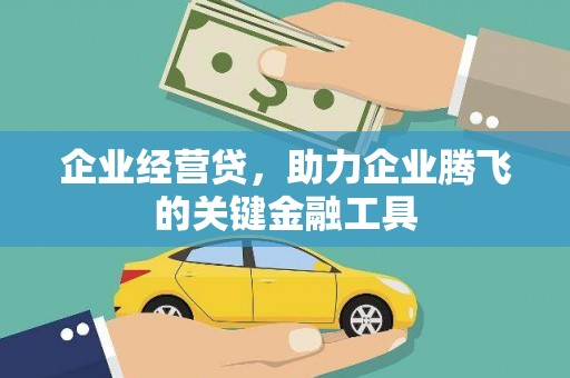 于田企业经营贷，助力企业腾飞的关键金融工具