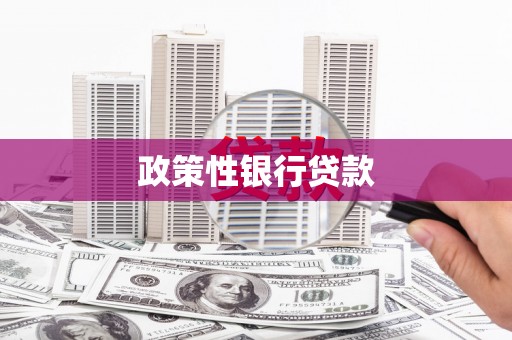 于田政策性银行贷款