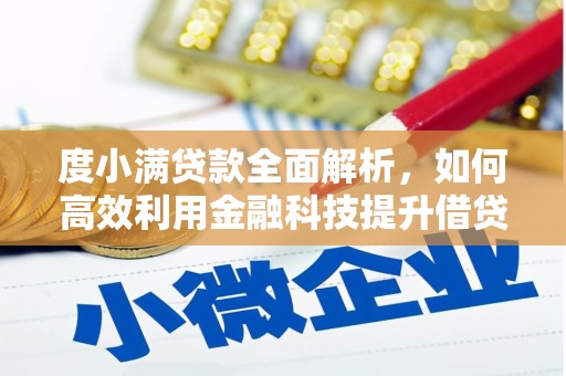 于田度小满贷款全面解析，如何高效利用金融科技提升借贷体验