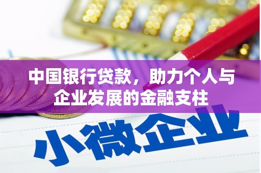 于田中国银行贷款，助力个人与企业发展的金融支柱