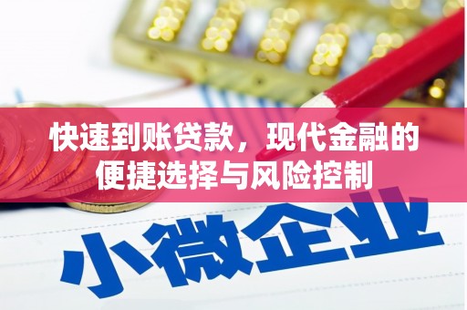 于田快速到账贷款，现代金融的便捷选择与风险控制
