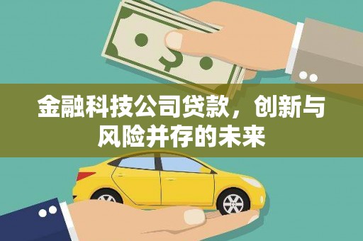 于田金融科技公司贷款，创新与风险并存的未来