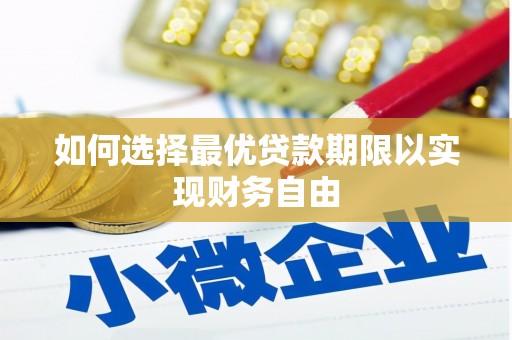 于田如何选择最优贷款期限以实现财务自由