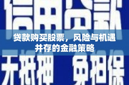 于田贷款购买股票，风险与机遇并存的金融策略