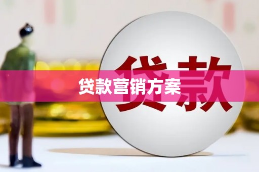 于田贷款营销方案