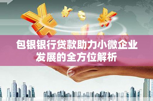 于田包银银行贷款助力小微企业发展的全方位解析