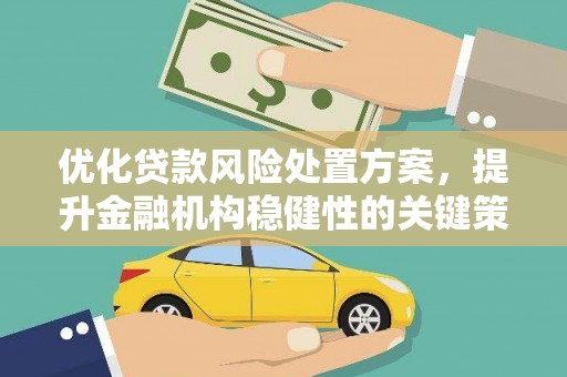 于田优化贷款风险处置方案，提升金融机构稳健性的关键策略