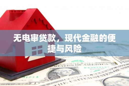 于田无电审贷款，现代金融的便捷与风险