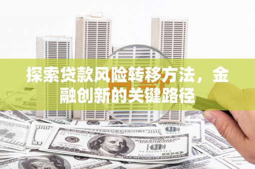 于田探索贷款风险转移方法，金融创新的关键路径