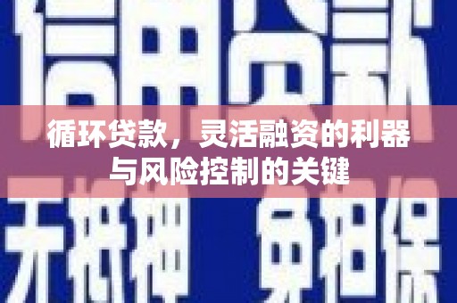 于田循环贷款，灵活融资的利器与风险控制的关键