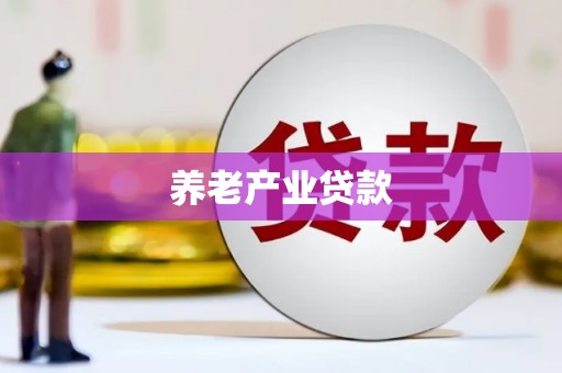 于田养老产业贷款