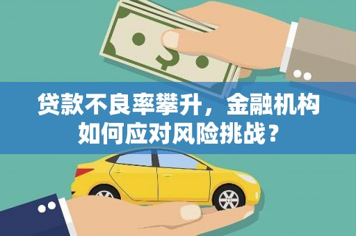 于田贷款不良率攀升，金融机构如何应对风险挑战？