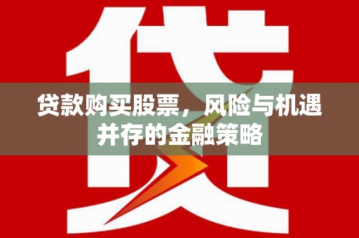 于田贷款购买股票，风险与机遇并存的金融策略