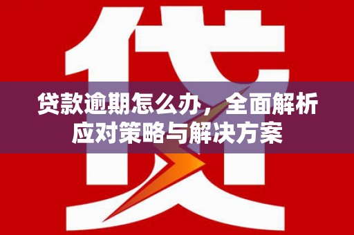 于田贷款逾期怎么办，全面解析应对策略与解决方案