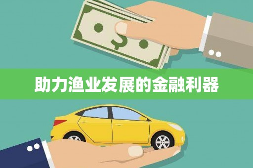于田助力渔业发展的金融利器