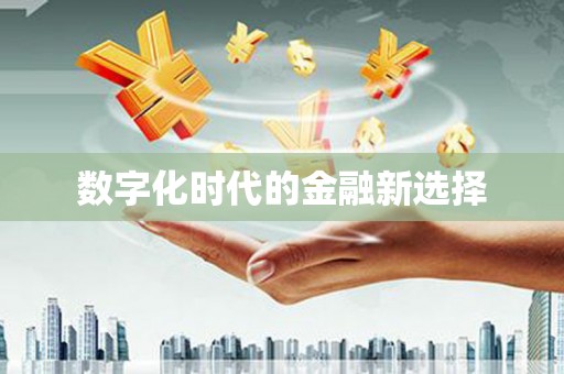 于田数字化时代的金融新选择