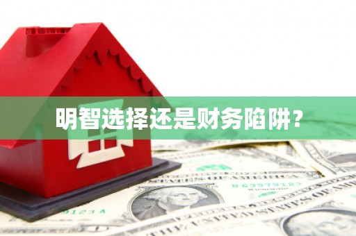 于田明智选择还是财务陷阱？