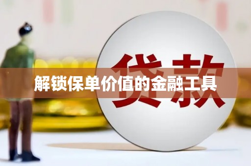 于田解锁保单价值的金融工具